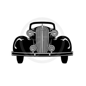 textiltryck - Chevrolet Master Deluxe 1936 klassisk bil car veteran